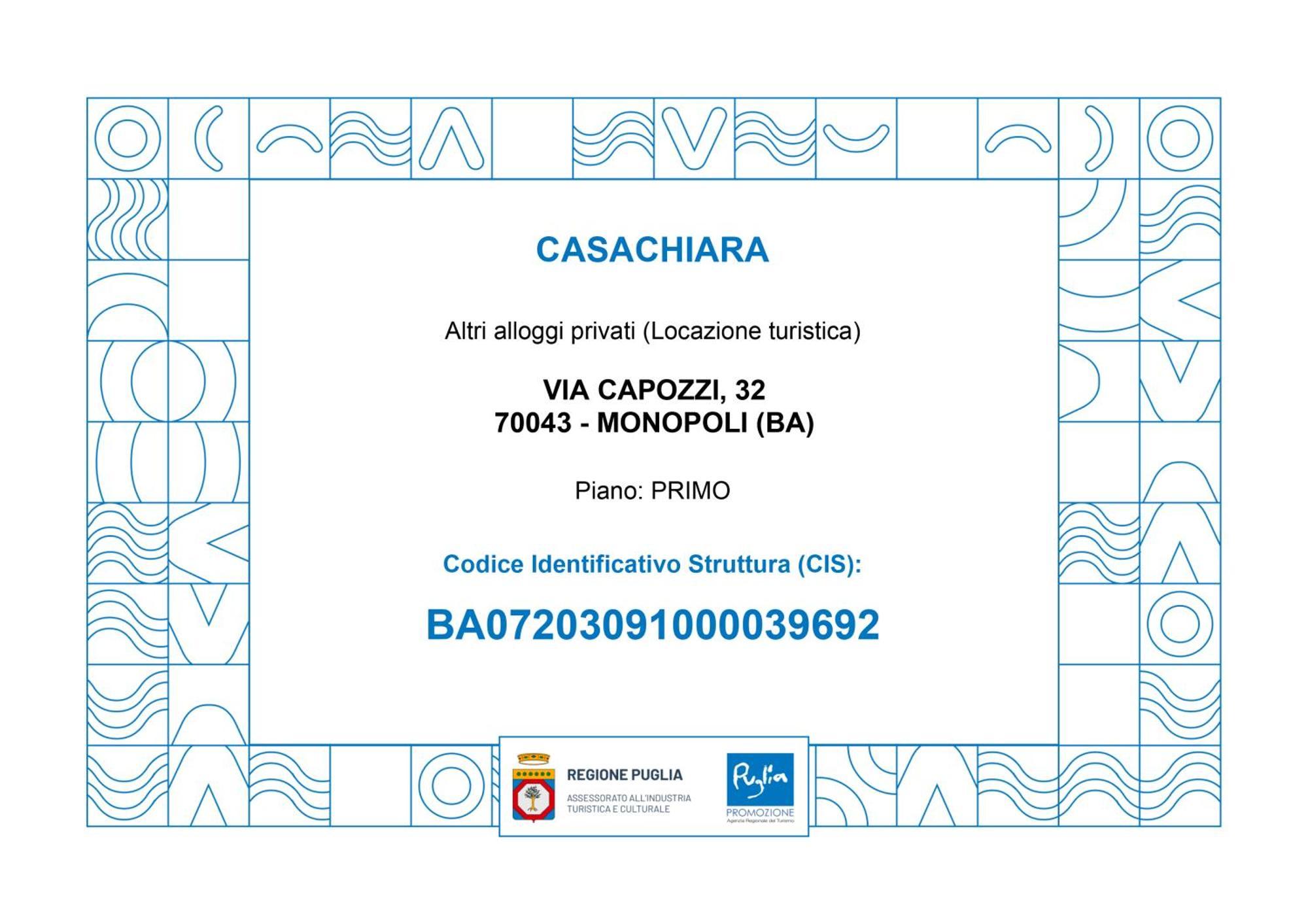 Casachiara Holidays Monopoli Luaran gambar